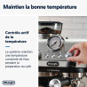 Machine à expresso La Specialista Arte EC 9155.MB 1300W Inox - DELONGHI