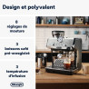 Machine à expresso La Specialista Arte EC 9155.MB 1300W Inox - DELONGHI