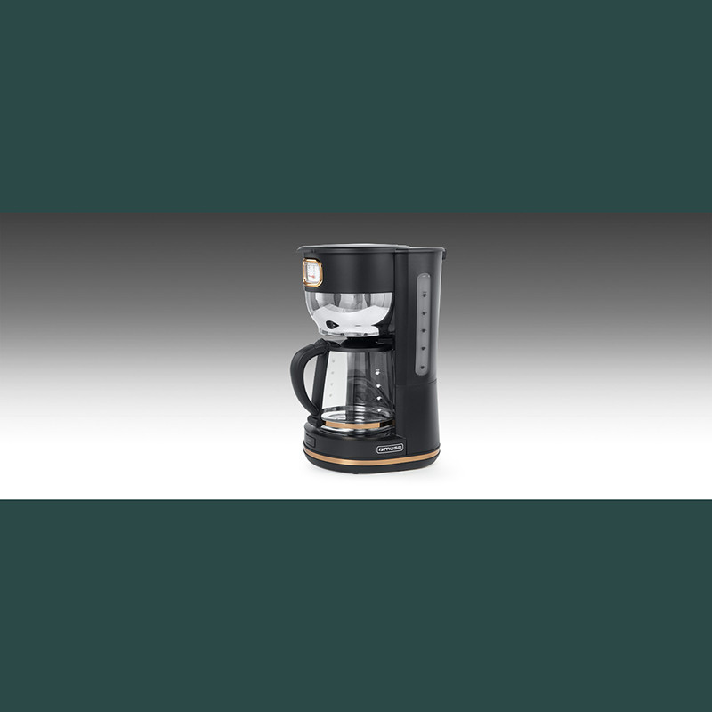 Cafétière 1,4L 1000W Noir - MUSE