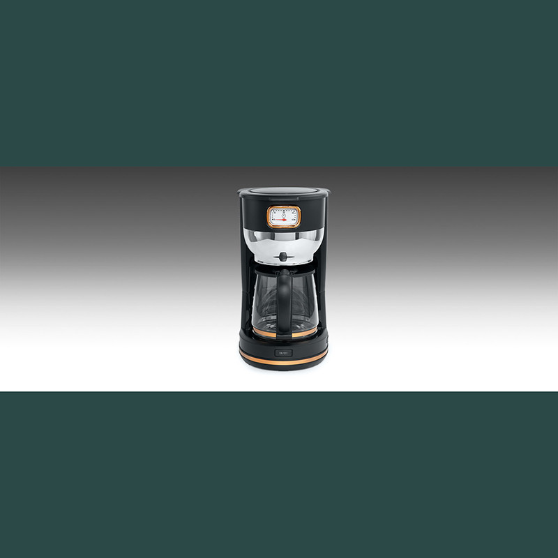 Cafétière 1,4L 1000W Noir - MUSE