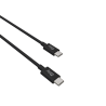 Câble charge et synchro Power Delivery USB-C vers Type-C 1m Noir - JAYM - JMCâble 018