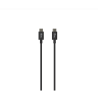 Câble charge et synchro Power Delivery USB-C vers Type-C 1m Noir - JAYM - JMCâble 018