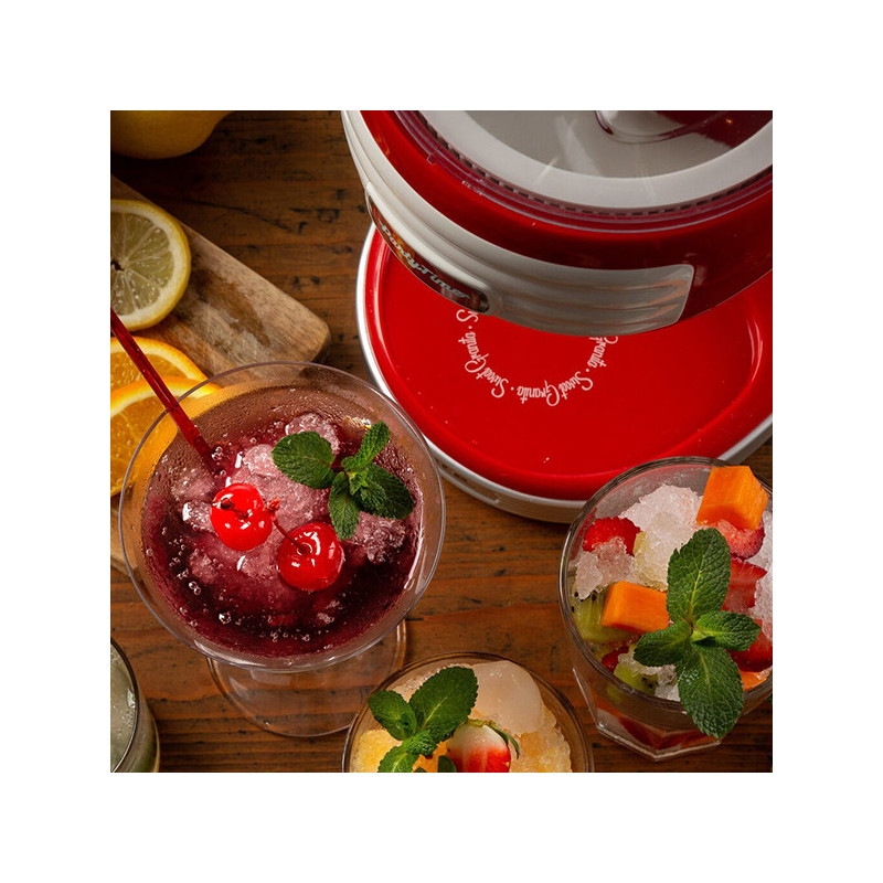 Broyeur à glace Party Time 30W Rouge - ARIETE - 0076/00