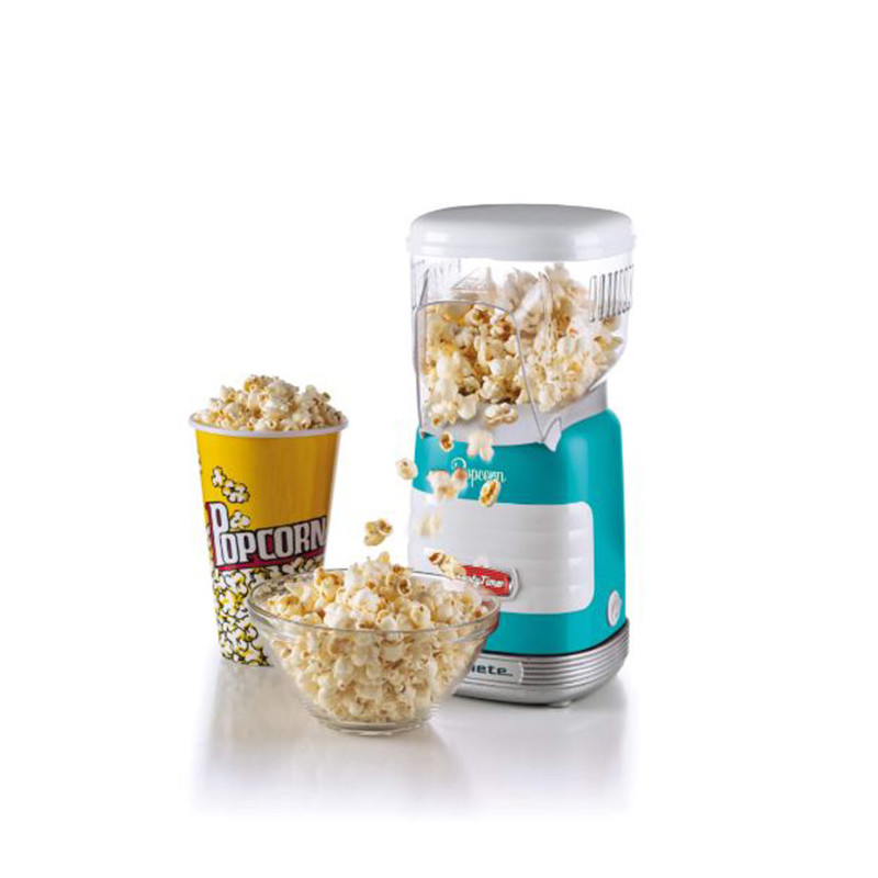 Machine à Pop Corn Party Time 1100W Bleu - ARIETE - ARI2956B