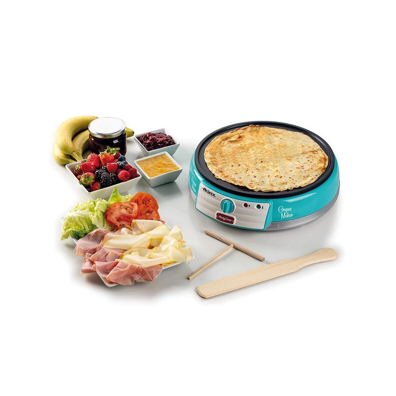 Crêpière Party Time 1000W Bleu - ARIETE - ARI202B