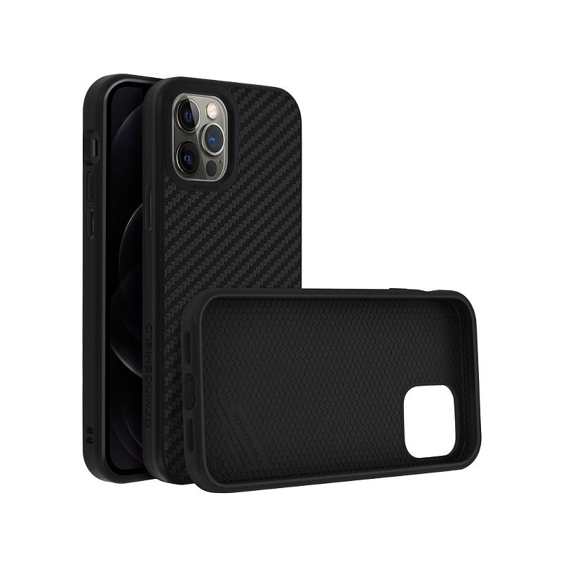 Coque Max Nid d'abeille SolidSuit pour iPhone 12 Pro Max Carbone - RHINOSHIELD - RHISSA0118749