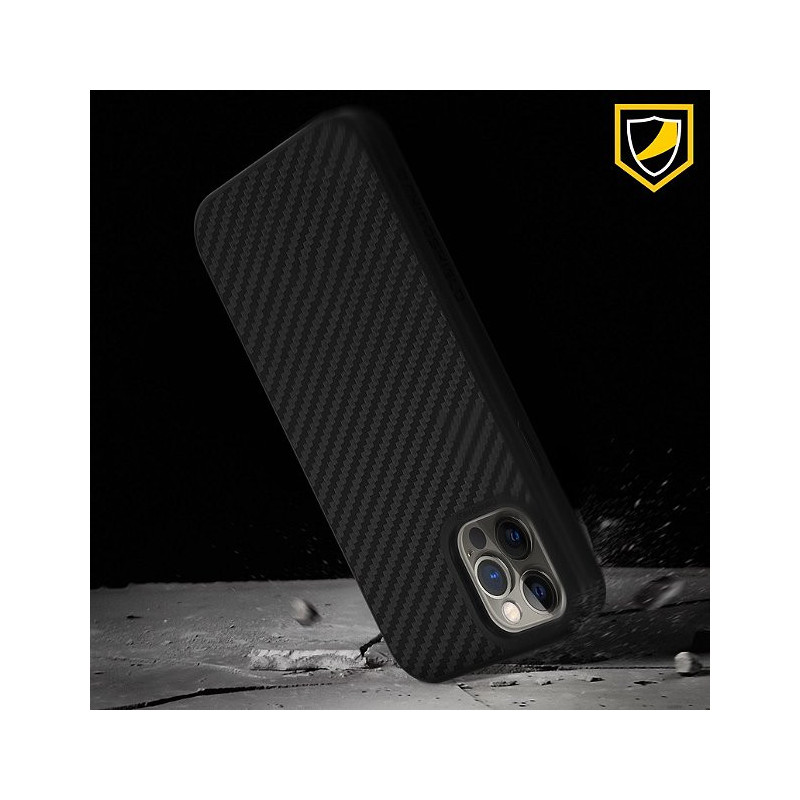 Coque Max Nid d'abeille SolidSuit pour iPhone 12 Pro Max Carbone - RHINOSHIELD - RHISSA0118749
