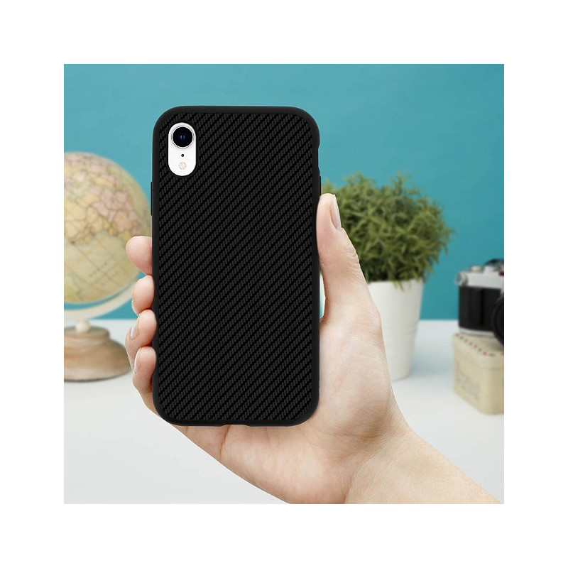 Coque Antichoc Série SolidSuit pour iPhone XR Carbone - RHINOSHIELD - RHISSA0108549