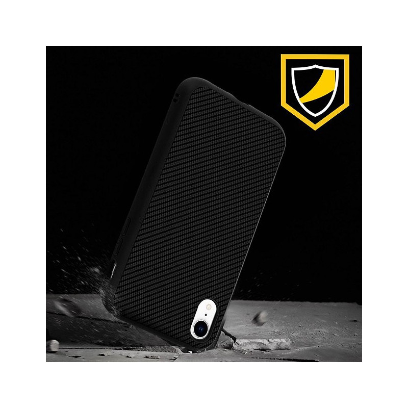 Coque Antichoc Série SolidSuit pour iPhone XR Carbone - RHINOSHIELD - RHISSA0108549