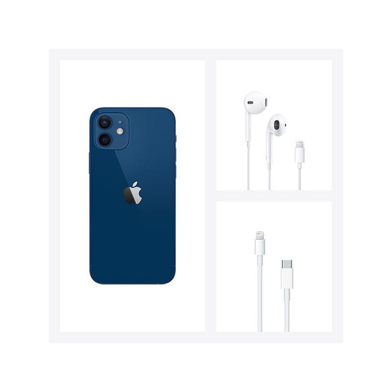 iPhone 12 Reconditionné 64Go Grade A+ Bleu - APPLE - LARIPH1264BLUEA+