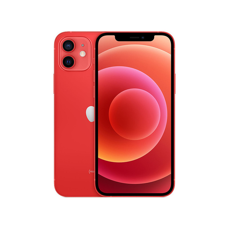 iPhone 12 Reconditionné 64Go Grade A+ Rouge - APPLE - LARIPH1264REDA+