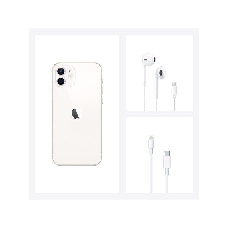 iPhone 12 Reconditionné 64Go Grade A+ Blanc - APPLE - LARIPH1264WHA+