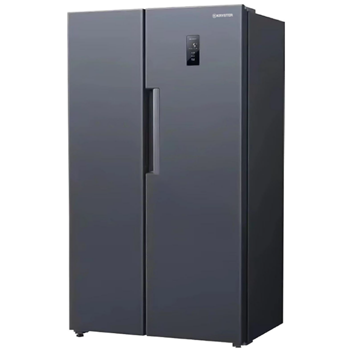 Réfrigérateur Américain Inverter 444L Gris foncé - KRYSTER - KSS453DG 
