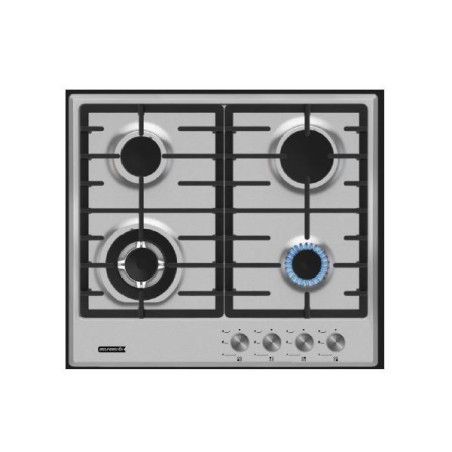 Plaque de cuisson vitrocéramique 4 foyers Inox - BELFORD - BF-405-I