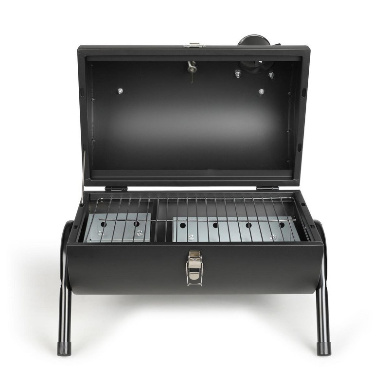 Barbecue fumoir portable Noir - LIVOO - DOC269