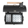 Barbecue fumoir portable Noir - LIVOO - DOC269