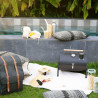 Barbecue fumoir portable Noir - LIVOO - DOC269