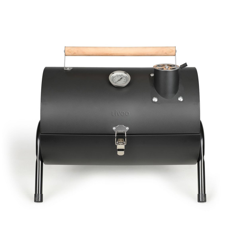 Barbecue fumoir portable Noir - LIVOO - DOC269