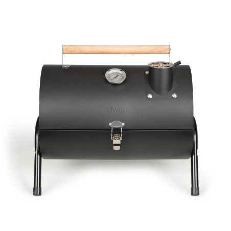 Barbecue fumoir portable Noir - LIVOO - DOC269