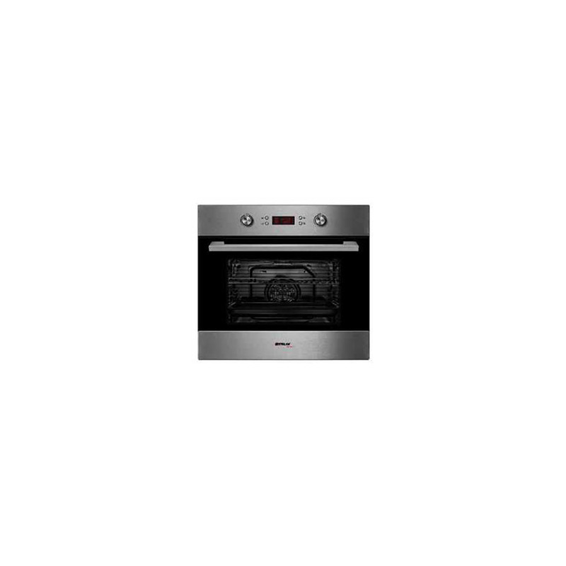 Four multifonction Encastrable pyrolyse 68L Inox/Noir - MERLIN - M-F68PY11F-I INOX