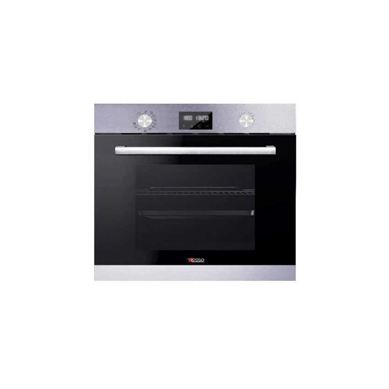 Four multifonction pyrolyse 68L Inox/Noir - DEROSSO - DR-FPY68L-I