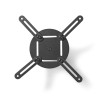 Support plafond vidéoprojecteur inclinable rotatif Noir - NEDIS - PJCM100BK
