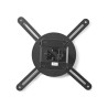 Support plafond vidéoprojecteur inclinable rotatif Noir - NEDIS - PJCM100BK