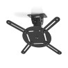 Support plafond vidéoprojecteur inclinable rotatif Noir - NEDIS - PJCM100BK