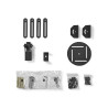 Support plafond vidéoprojecteur inclinable rotatif Noir - NEDIS - PJCM100BK