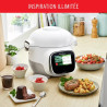 Multicuiseur Cookeo Touch Mini WiFi Recettes illimitées 3L Blanc - MOULINEX - CE922110