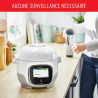 Multicuiseur Cookeo Touch Mini WiFi Recettes illimitées 3L Blanc - MOULINEX - CE922110