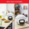 Multicuiseur Cookeo Touch Mini WiFi Recettes illimitées 3L Blanc - MOULINEX - CE922110