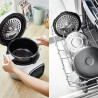 Multicuiseur Cookeo Touch Mini WiFi Recettes illimitées 3L Blanc - MOULINEX - CE922110