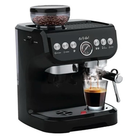Machine à café à grains 3en1 Noir - CAG AND G0 - AC-517E