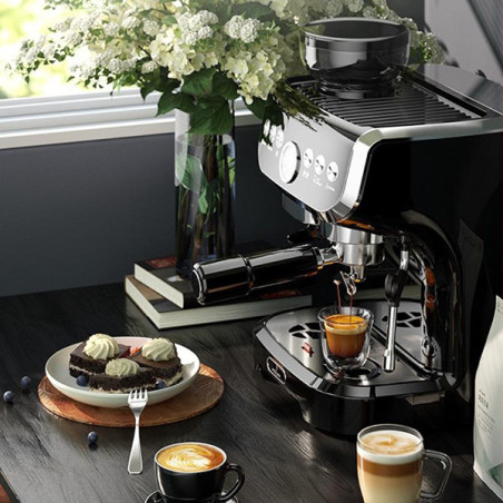 Machine à café à grains 3en1 Noir - CAG AND G0 - AC-517E