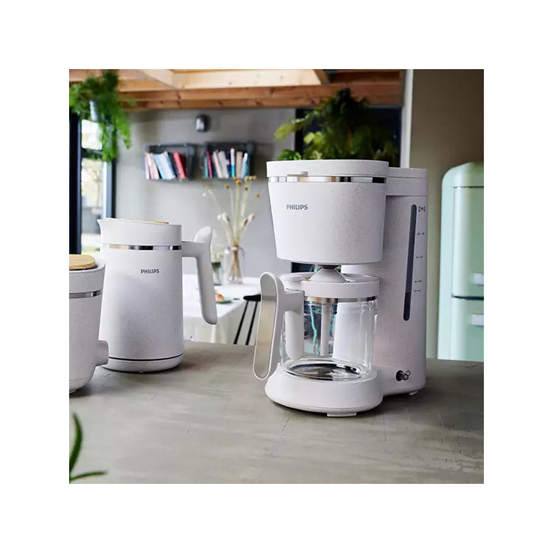 Cafetière filtre Eco Conscious Edition Blanc - PHILIPS - HD5120/00