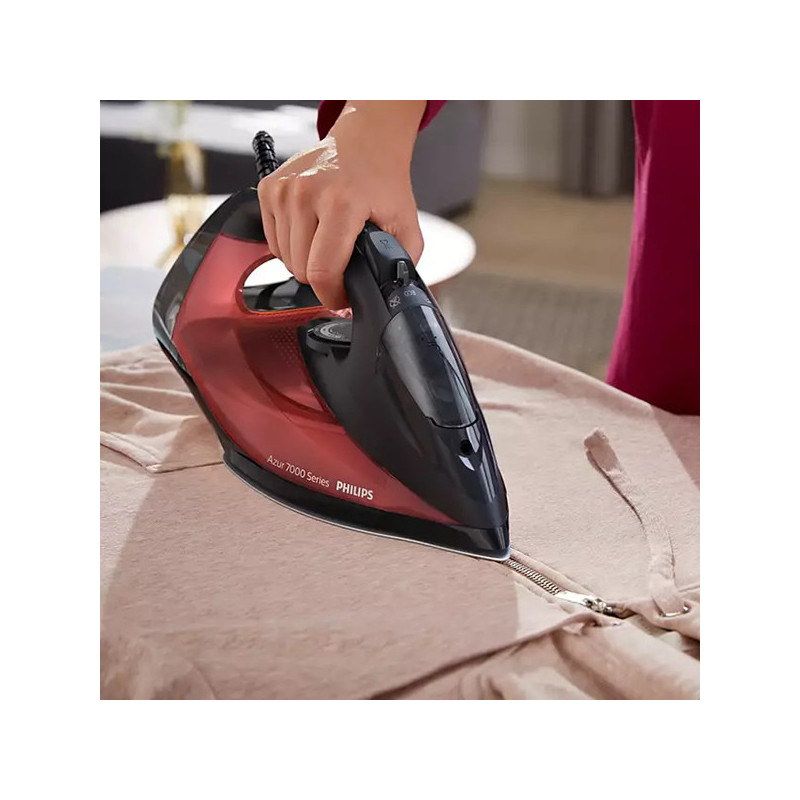 Fer à vapeur HV 7000 Series 2800W Noir/Rouge - PHILIPS - DST7022/40