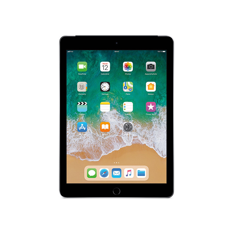 iPad 6e Génération 9.7" 32Go Reconditionné Gris Sidéral – APPLE – AR01203