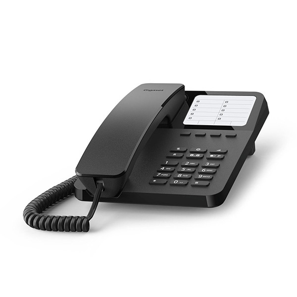 Téléphone filaire Desk 400 Noir - GIGASET - DESK400 