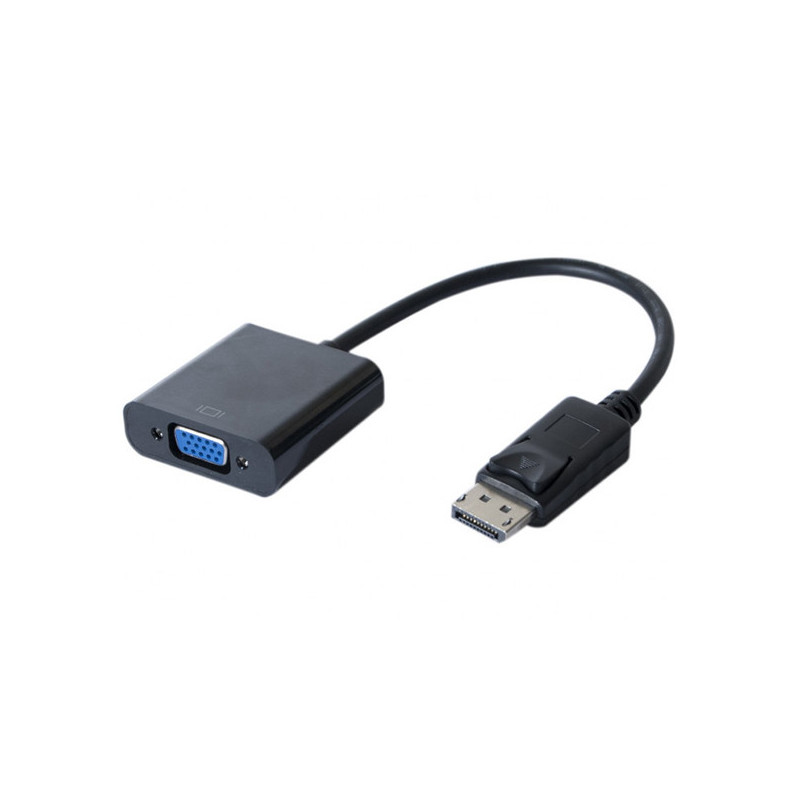 Convertisseur actif DisplayPort 1.2 vers VGA 15cm Noir - CUC EXERTIS CONNECT - ADA_DP_VGA.