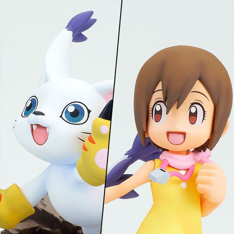 Figurine DXF Adventure Archives Digimon Hikari &Tailmon 12cm - BANPRESTO - 75530019642