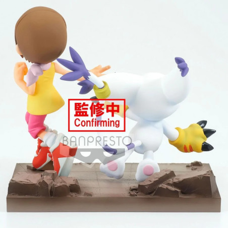 Figurine DXF Adventure Archives Digimon Hikari &Tailmon 12cm - BANPRESTO - 75530019642