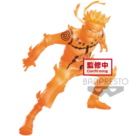 Figurine Vibration Stars Naruto Shippuden Uzumaki Naruto Kyuubi Mode 15cm - BANPRESTO - 75530019620