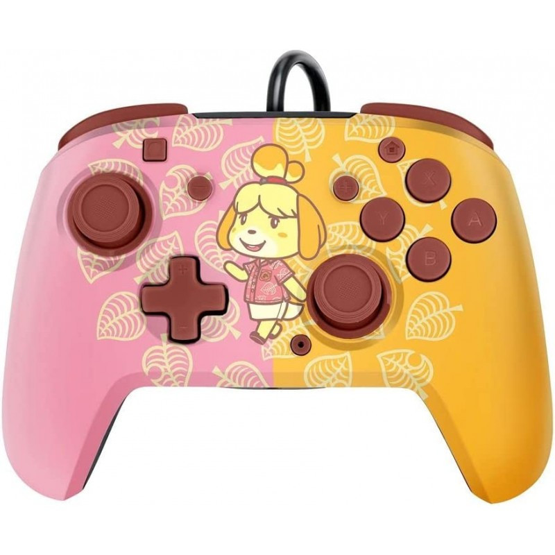 Manette Nintendo Switch Faceoff Deluxe + Animal Crossing Isabelle - PDP - 65301119134