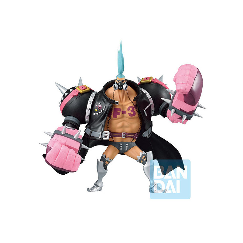 Figurine Ichibansho One Piece Red Franky 18cm - BANDAI - 75530021060