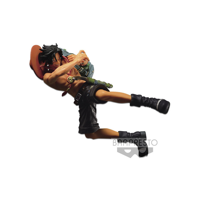 Figurine SCultures Big Zoukeio 4 One Piece Portgas D Ace 17cm - BANPRESTO - 75530011482