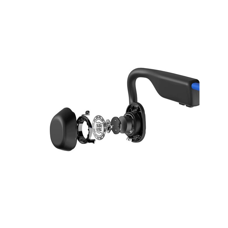 Casque à conduction osseuse OpenMove Bluetooth 5.1 USB-C Elévation Bleu - SHOKZ - S661BL