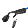 Casque à conduction osseuse OpenMove Bluetooth 5.1 USB-C Elévation Bleu - SHOKZ - S661BL