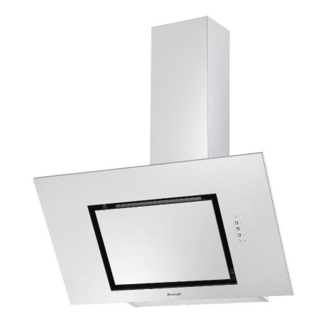 Hotte Inclinée 726m3/h 80cm Inox - BRANDT - BHV6801X