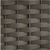 Salon de jardin - EMBRUNS HESPERIDE - Gris anthracite - 5 personnes